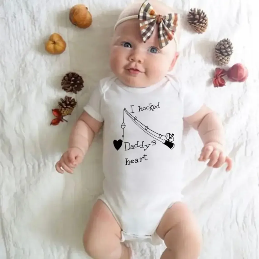 New Daddy romper baby boy, girl NB